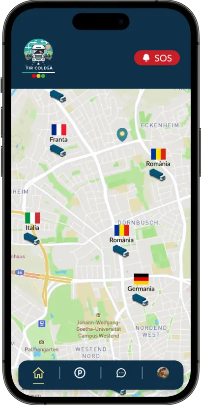 Tir Colega - Côté gauche du téléphone - Section Héros - Fonctionnalité SOS